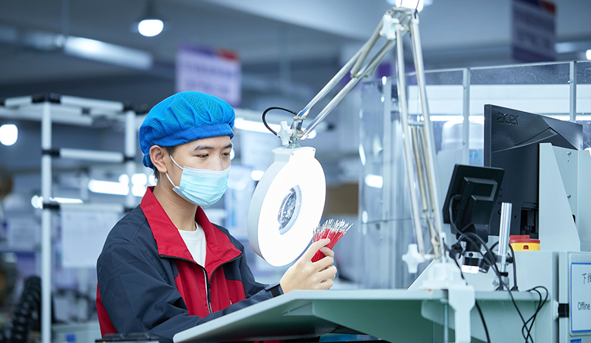 Strict material and supplier management